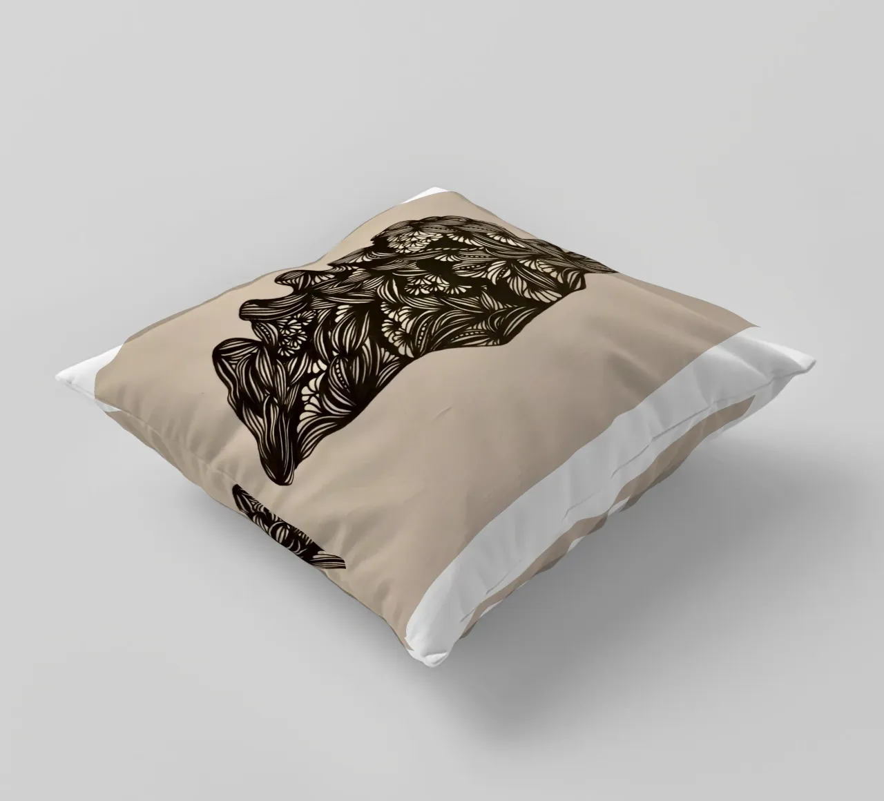 la corse autrement decorative cushion by L'Atelier des merveilles