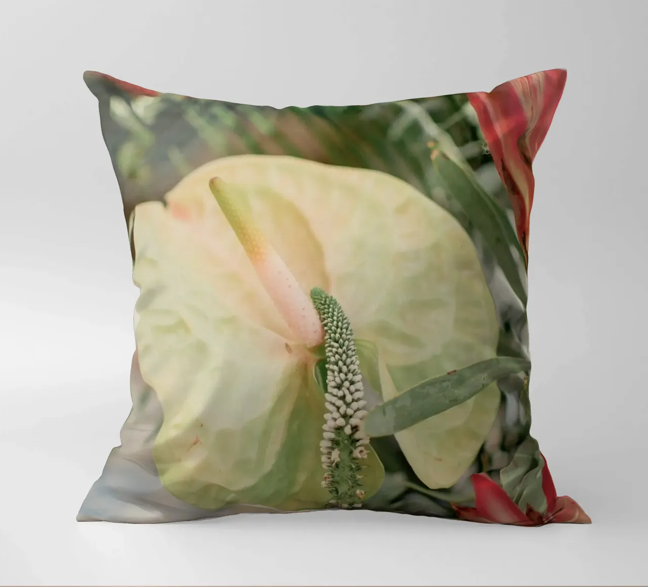 anthurium tropicale cuscino da Earthly Visions