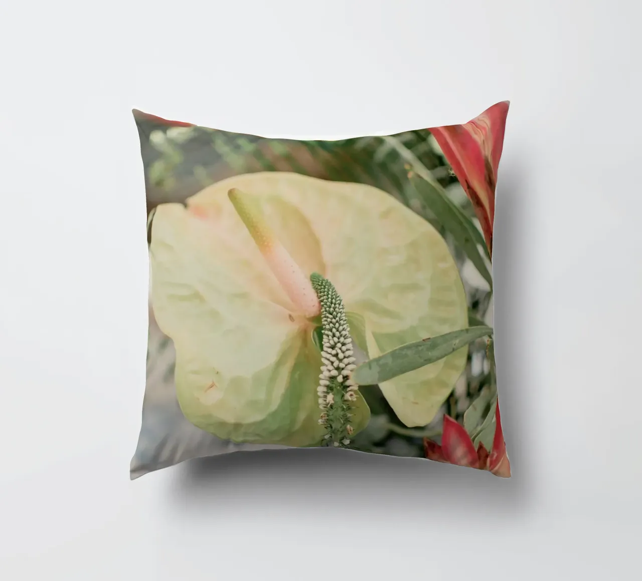 anthurium tropicale cuscino da Earthly Visions
