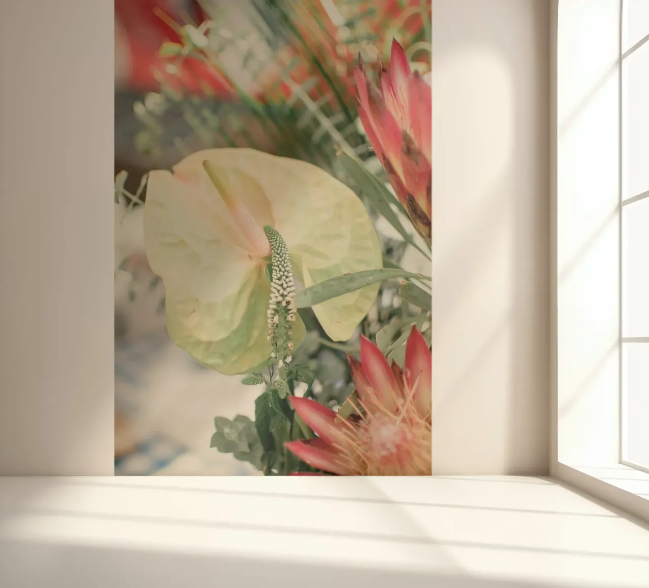 anthurium tropical photo wallpaper by Earthly Visions