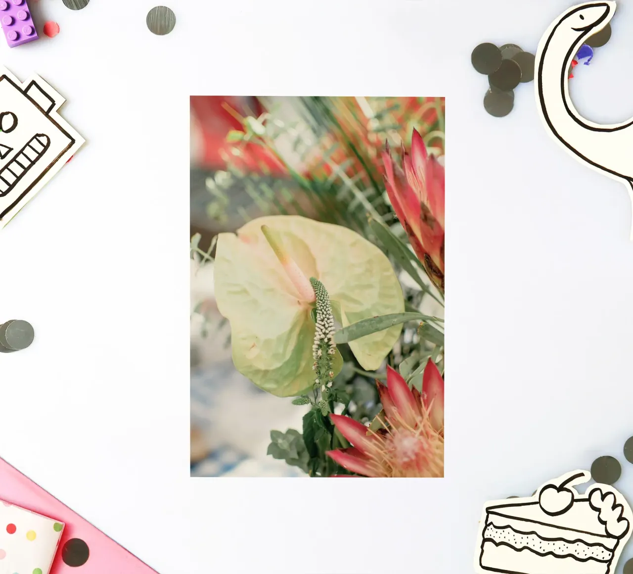 anthurium tropicale adesivo da Earthly Visions