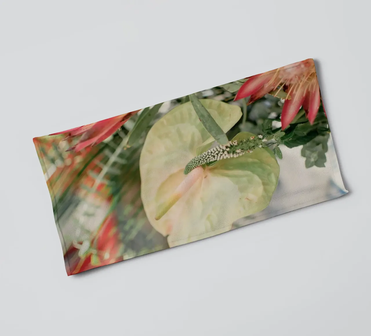 anthurium tropicale asciugamano da bagno da Earthly Visions