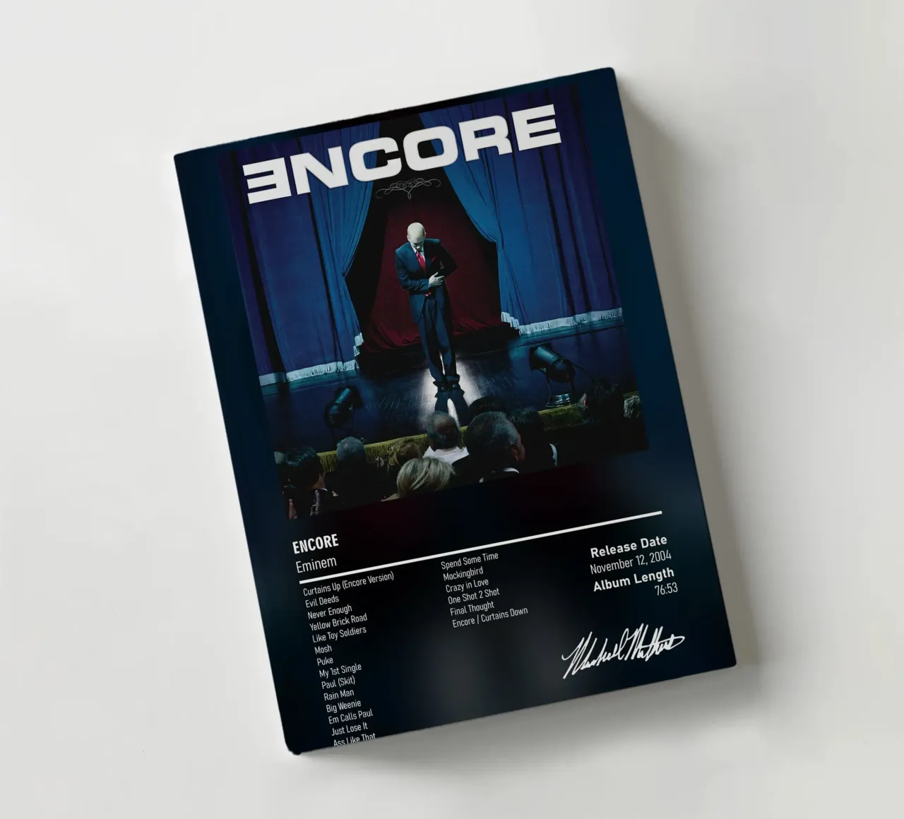 Encore By Eminem notebook by DGUnder