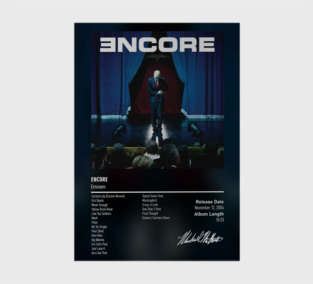Encore By Eminem notebook by DGUnder