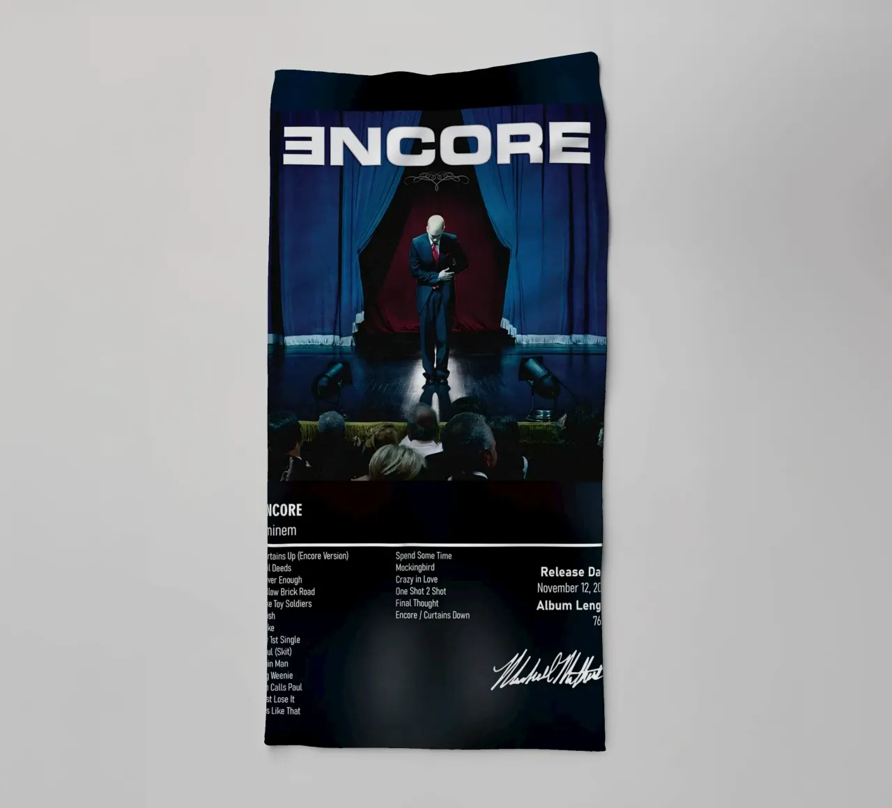 Encore By Eminem asciugamano da bagno da DGUnder