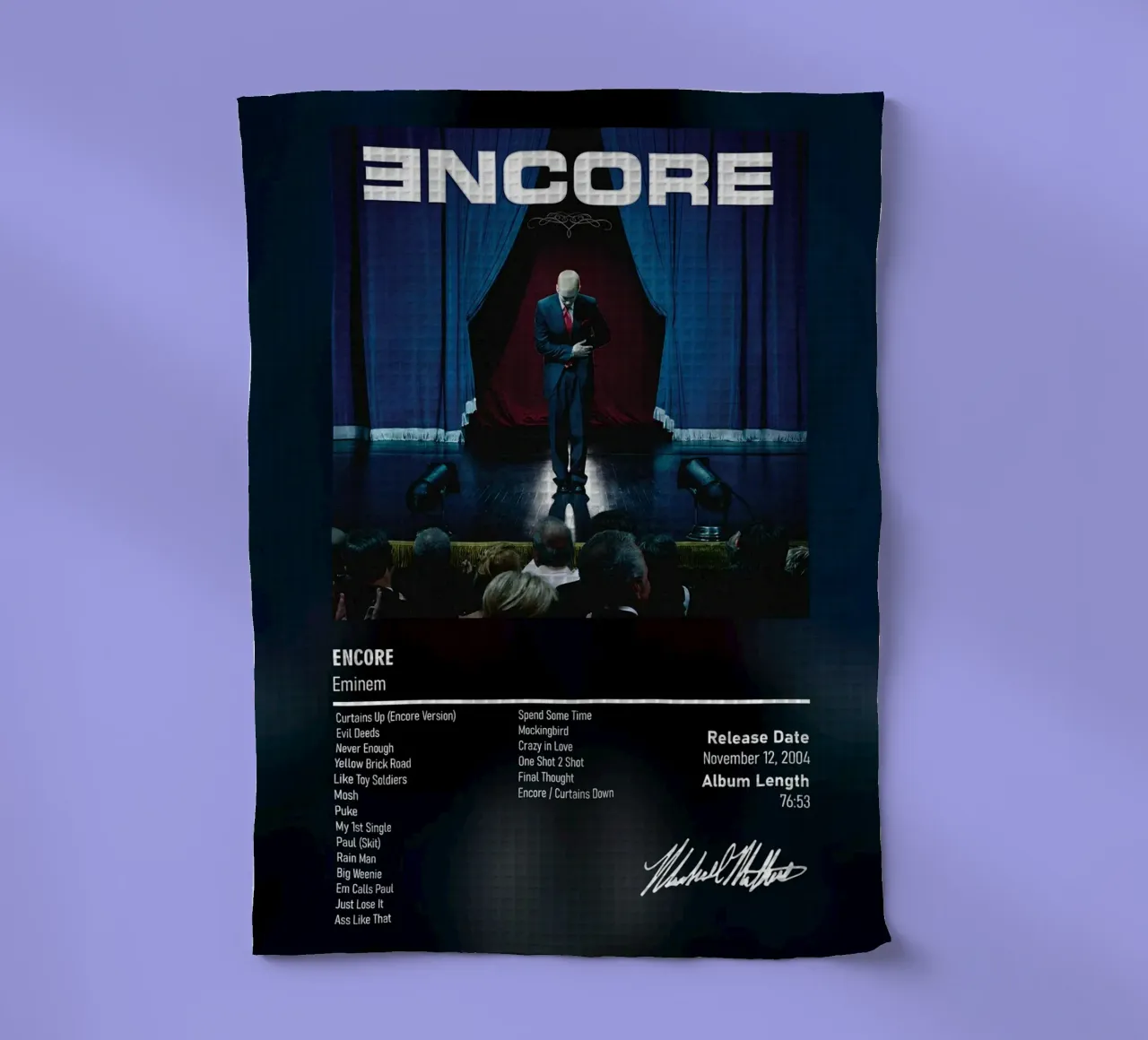 Encore By Eminem canovaccio da cucina da DGUnder