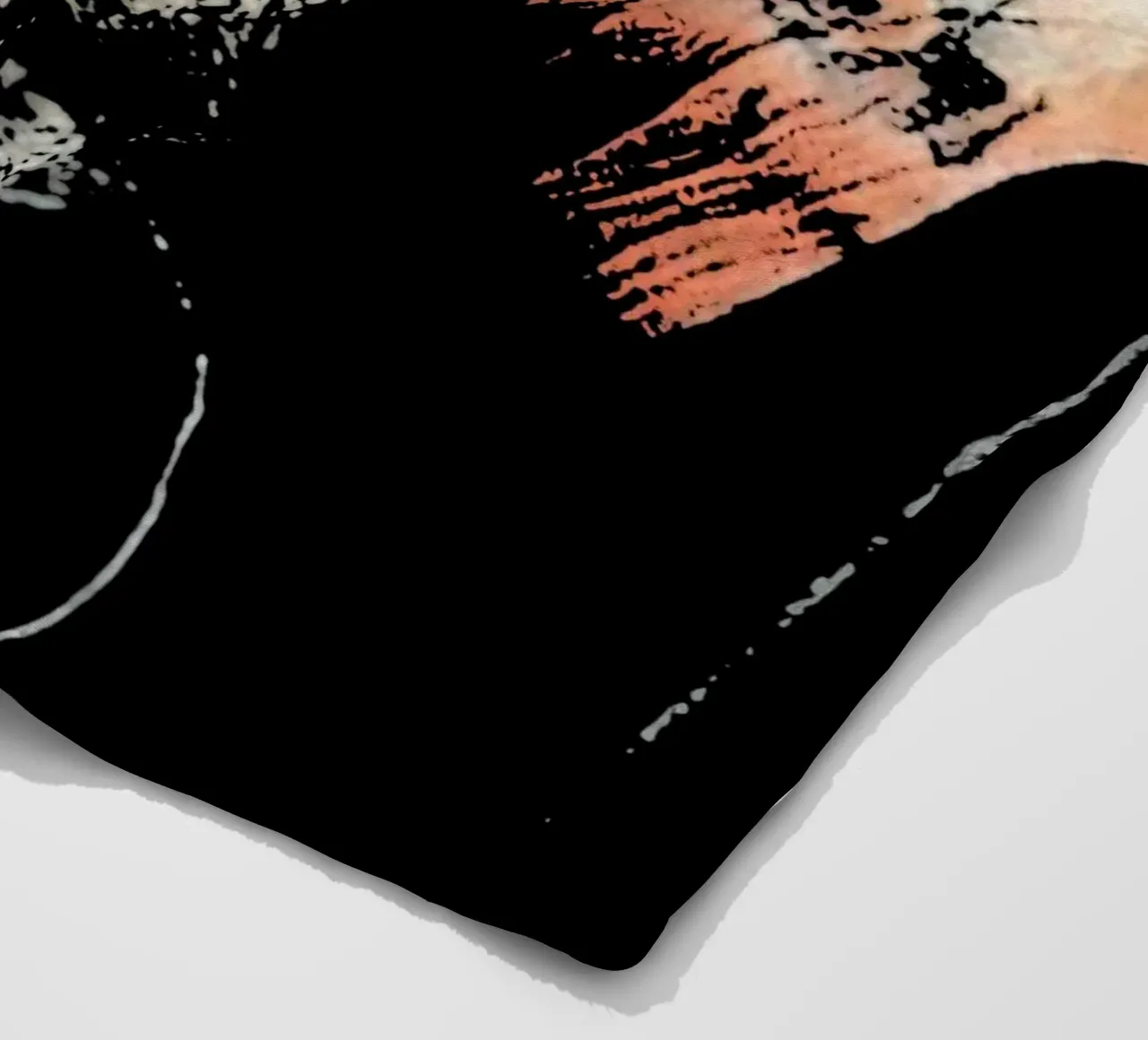 James Hetfield Metallichead band music 30 Art fleece blanket by music soul