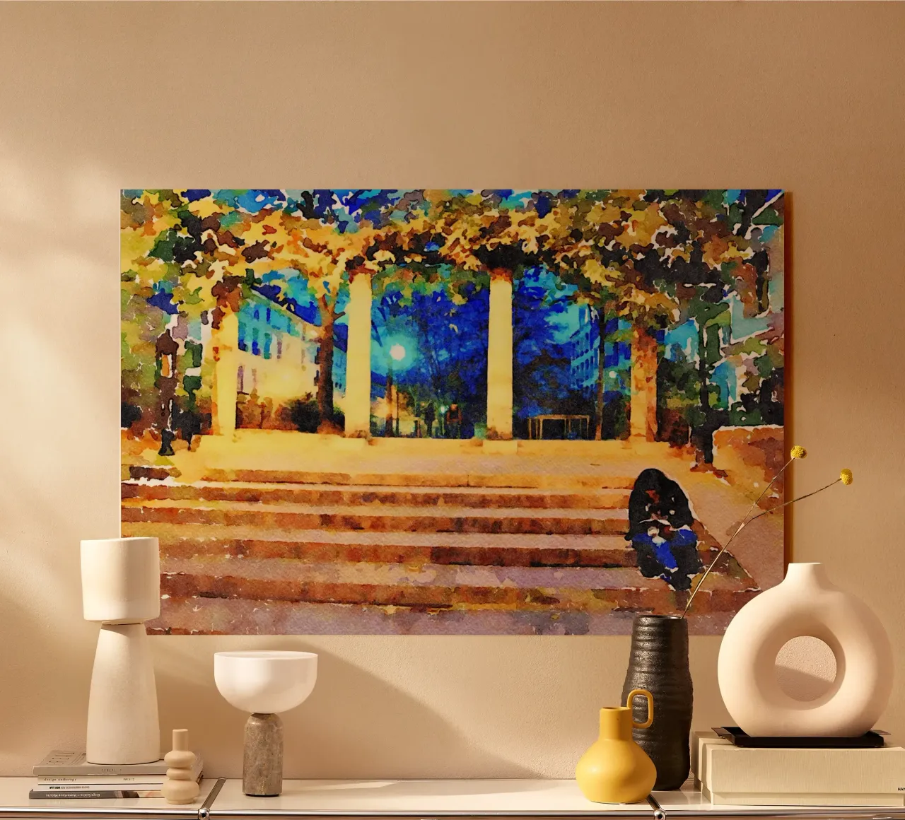 A Parigi plexiglass da Massimo Frascogna