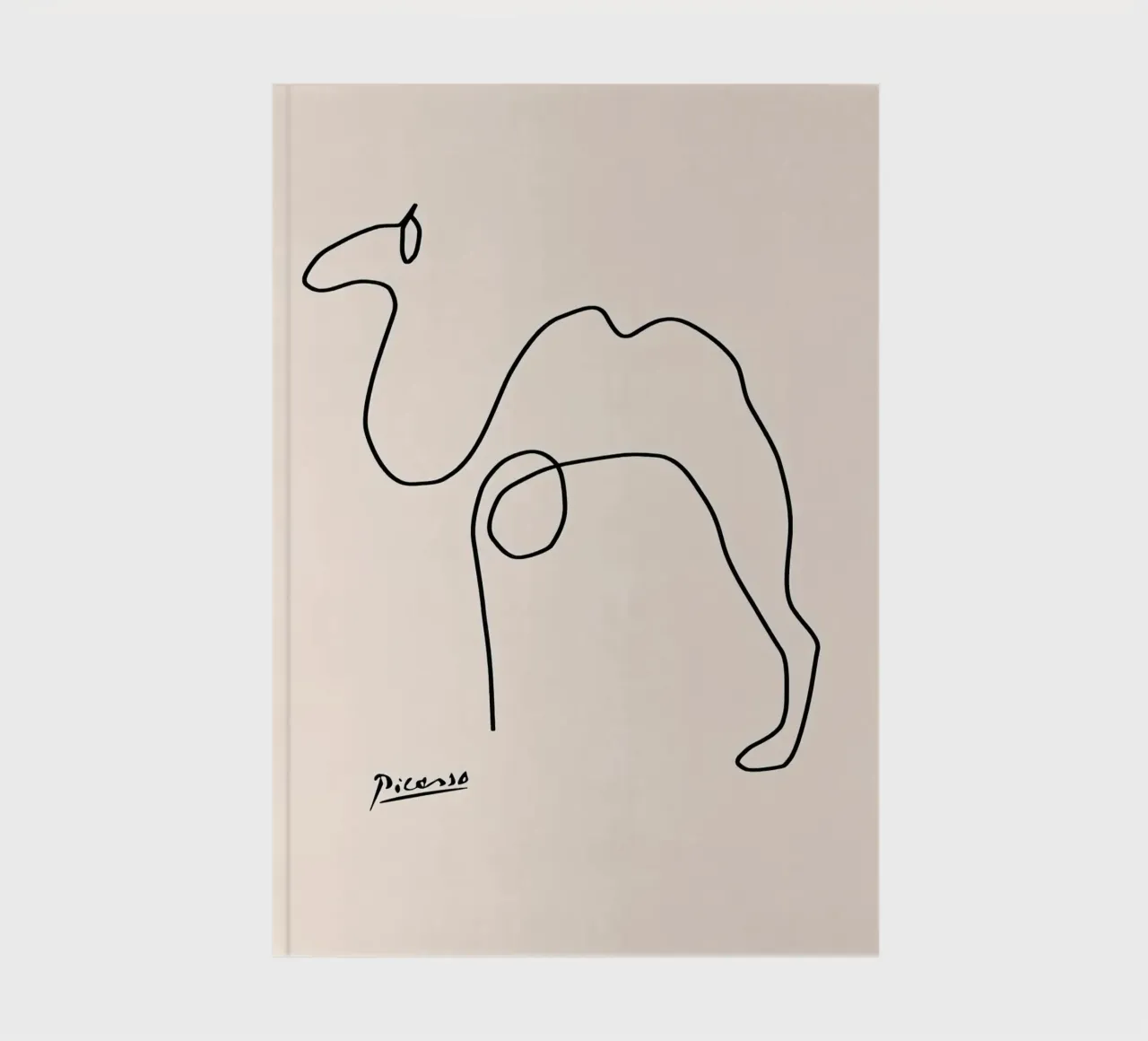 Pablo Picasso Camel Sketch notebook by Mrs.Allen