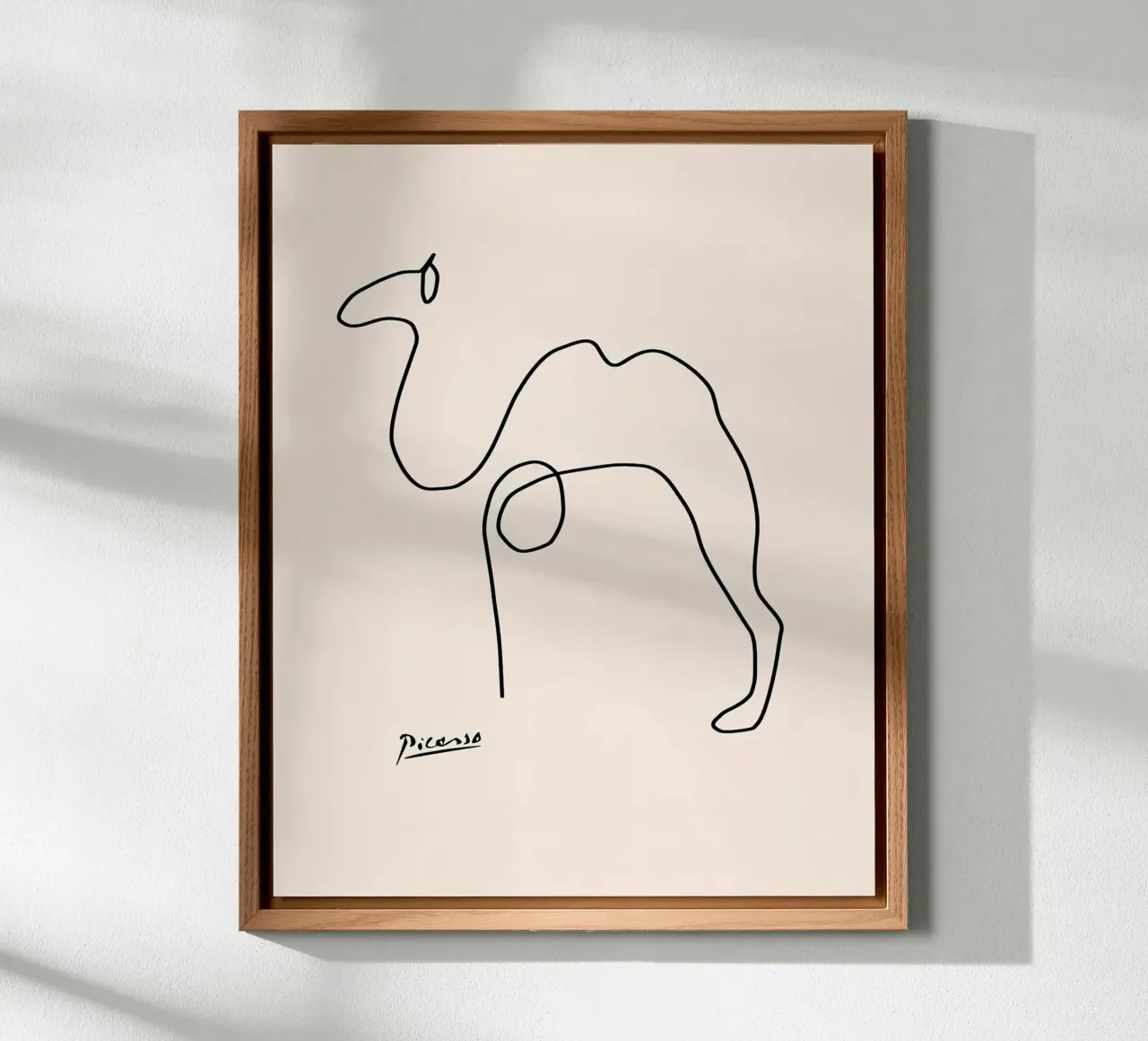 Pablo Picasso Camel Sketch alluminio dibond da Mrs.Allen