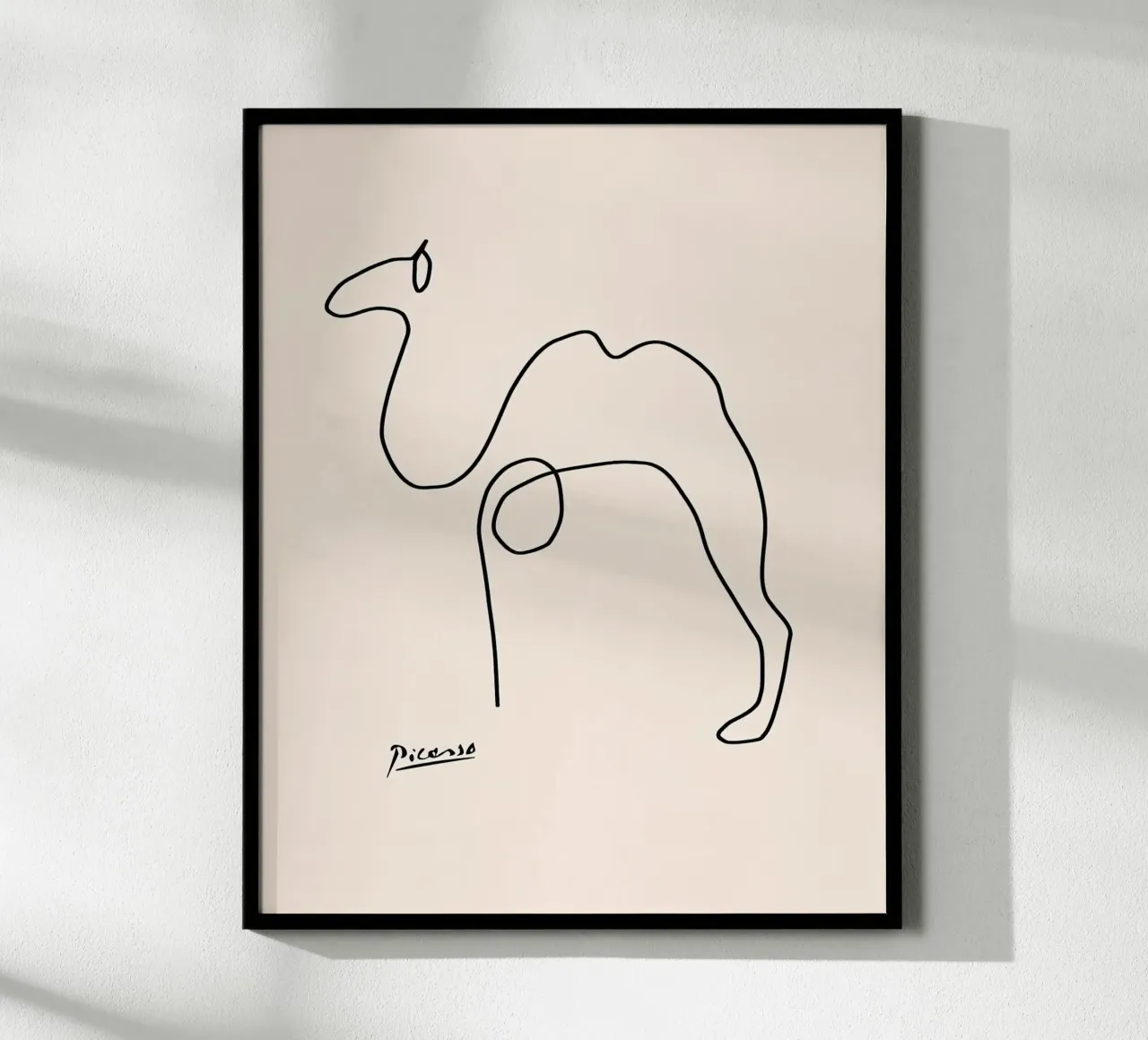 Pablo Picasso Camel Sketch carta hahnemühle da Mrs.Allen