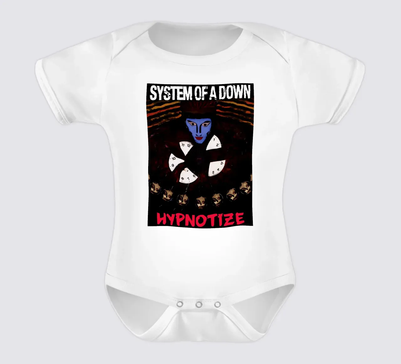 La band dei System of a Down body neonato maniche corte da vanhesling