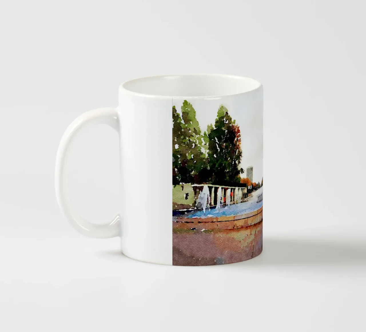 A Parigi tazza in ceramica da Massimo Frascogna
