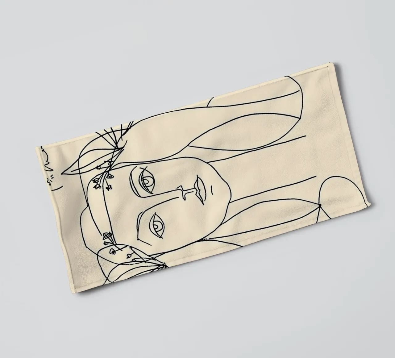 Pablo Picasso Women line asciugamano da bagno da Mrs.Allen