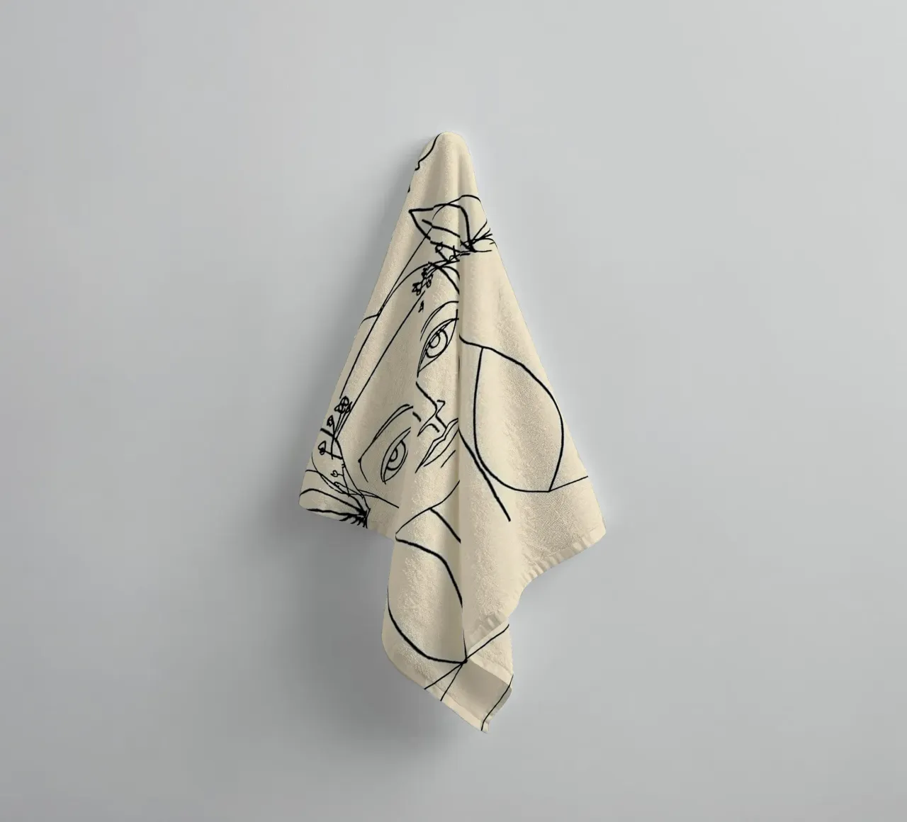 Pablo Picasso Women line asciugamano da bagno da Mrs.Allen