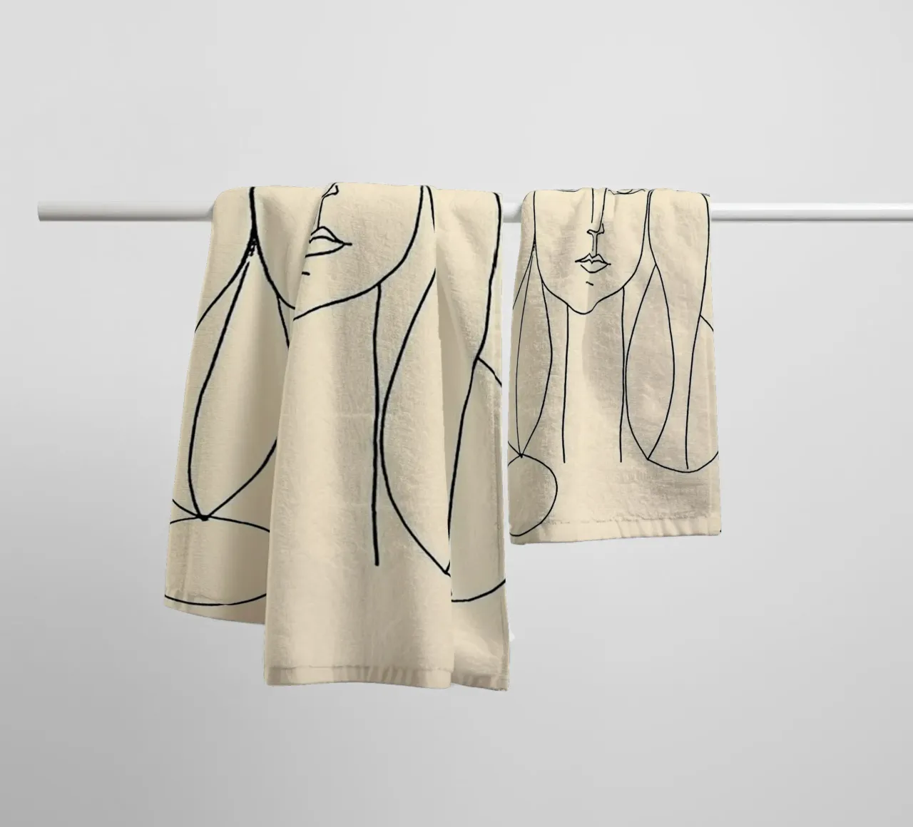 Pablo Picasso Women line asciugamano da bagno da Mrs.Allen