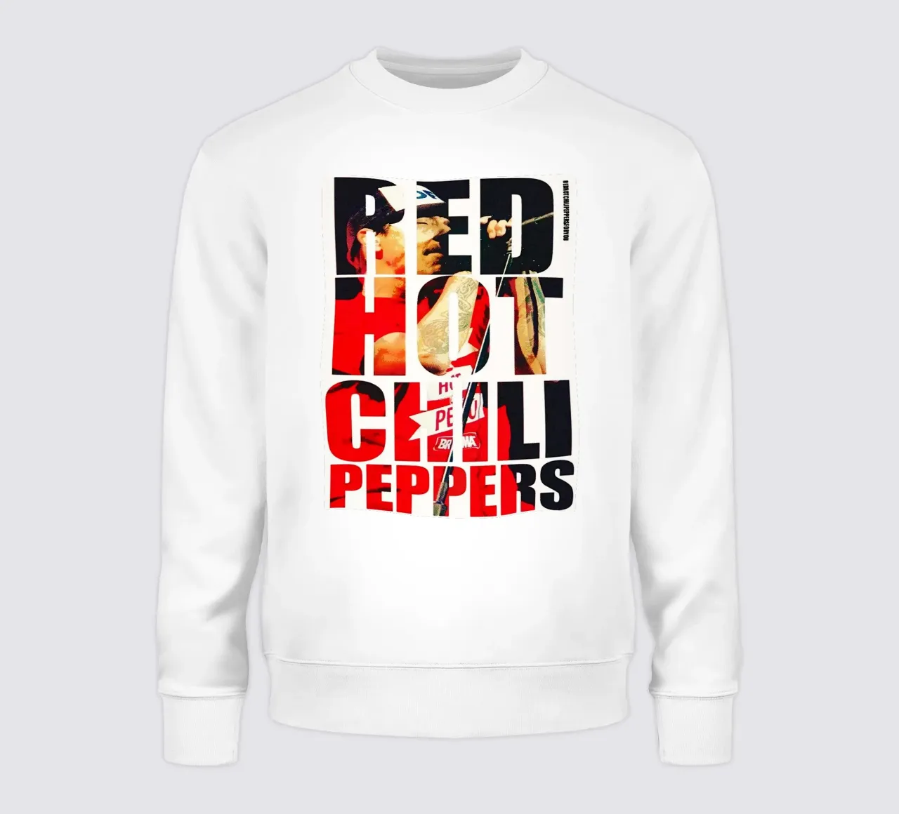 Le groupe Red Hot Chili Peppers sweat de vanhesling