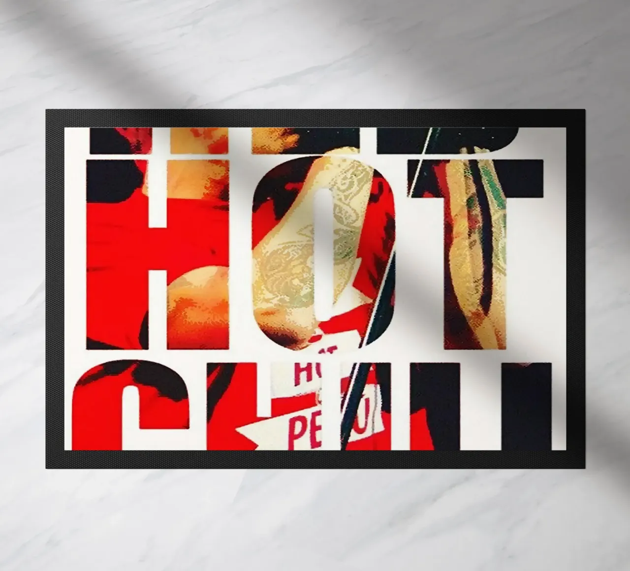 The Red Hot Chili Peppers band doormat by vanhesling