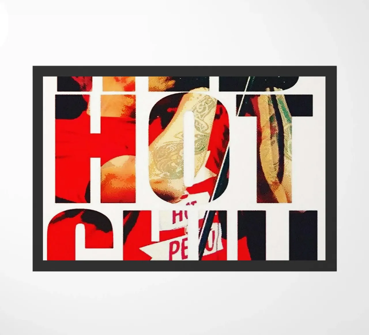 The Red Hot Chili Peppers band doormat by vanhesling