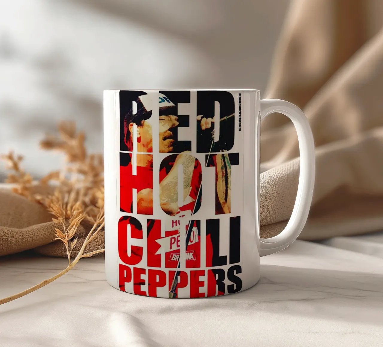Il gruppo Red Hot Chili Peppers tazza in ceramica da vanhesling