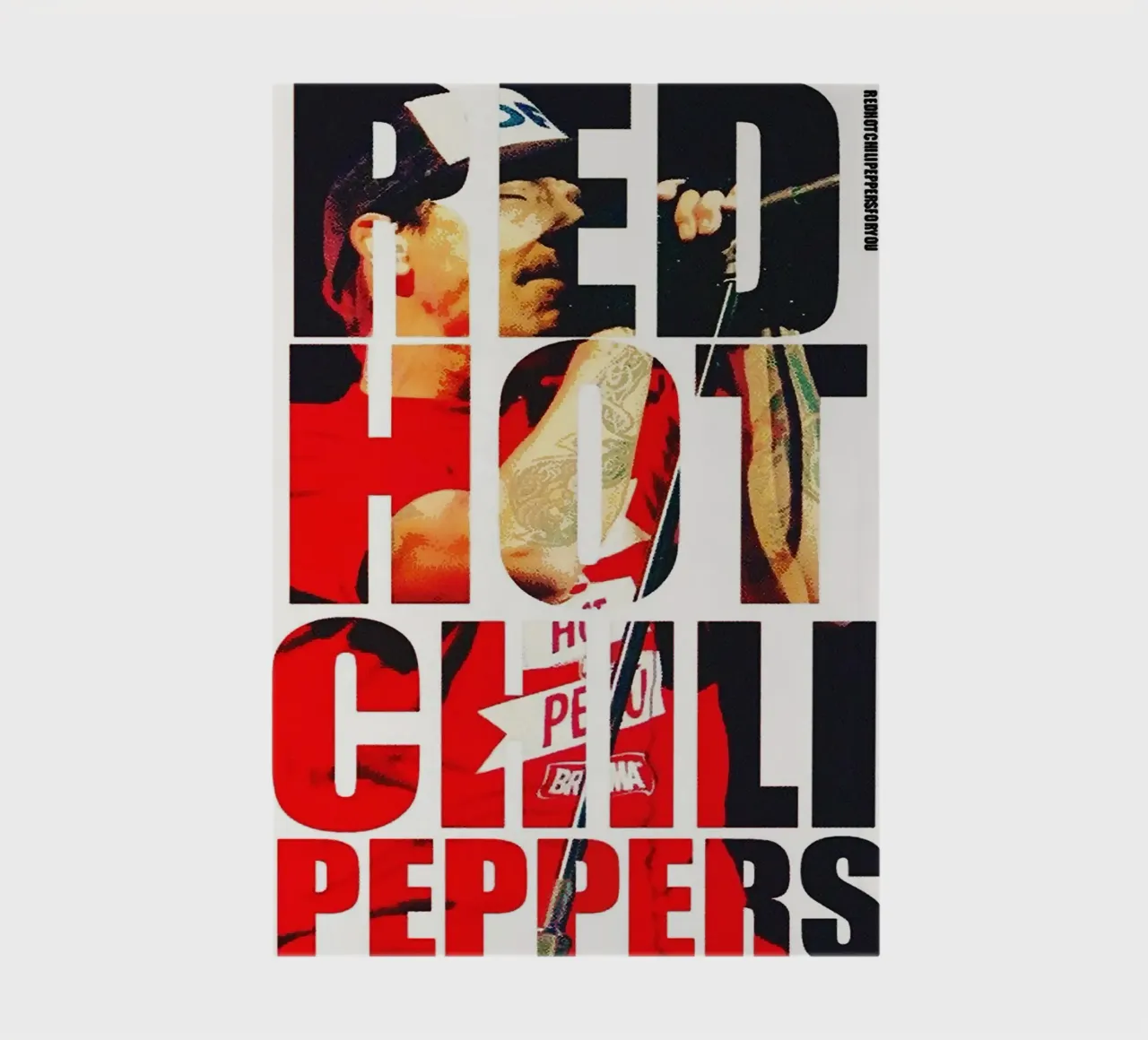Die Band Red Hot Chili Peppers Notizbuch von vanhesling