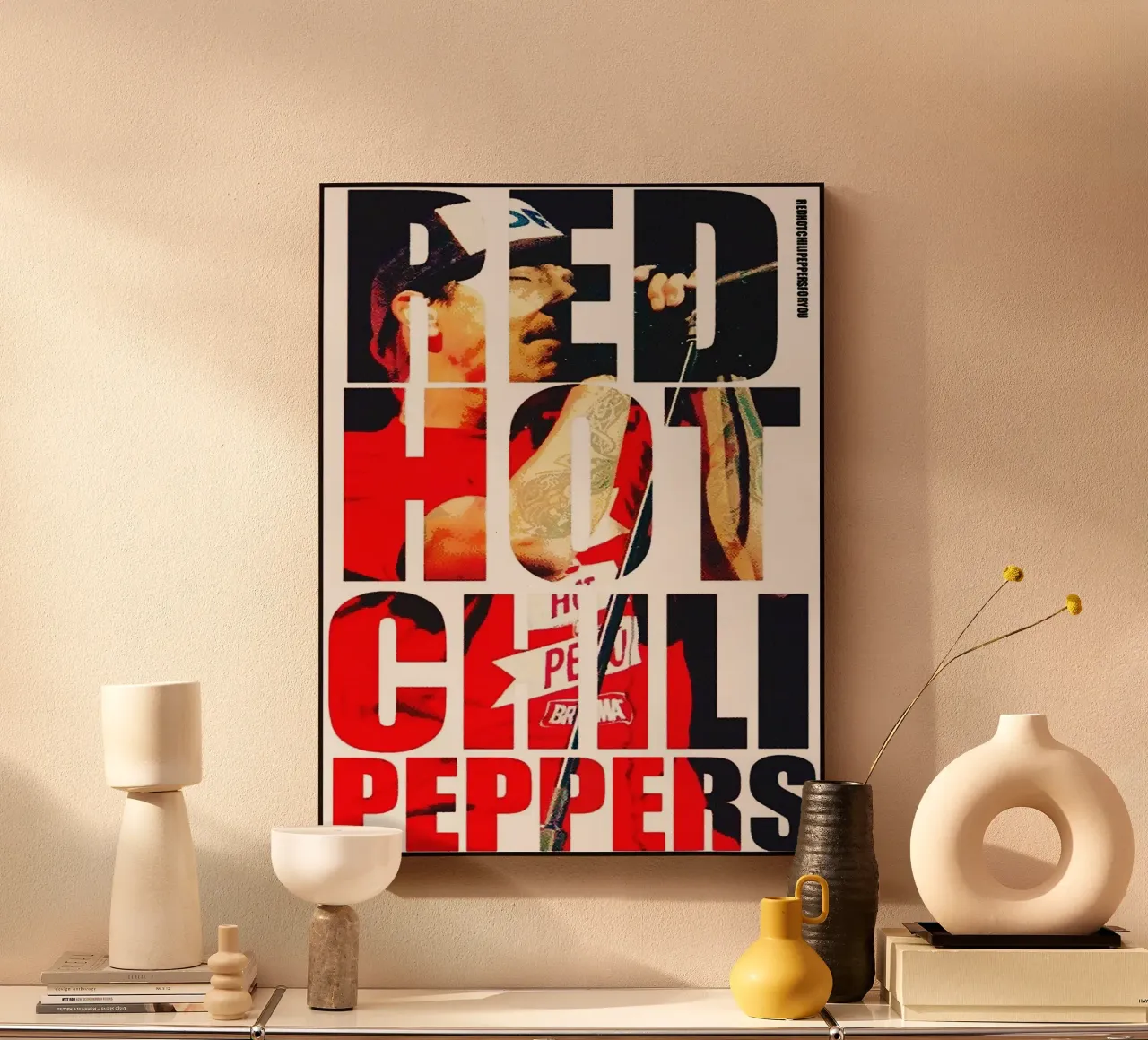The Red Hot Chili Peppers band forex plate by vanhesling