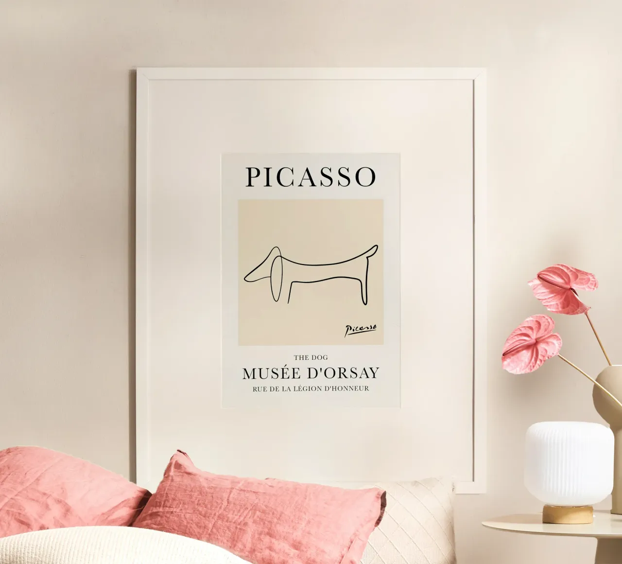 Esposizione di cani di Pablo Picasso poster da Mrs.Allen