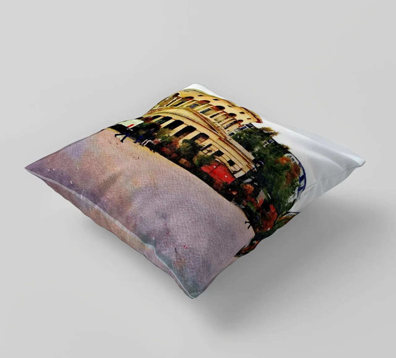 In Paris decorative cushion by Massimo Frascogna