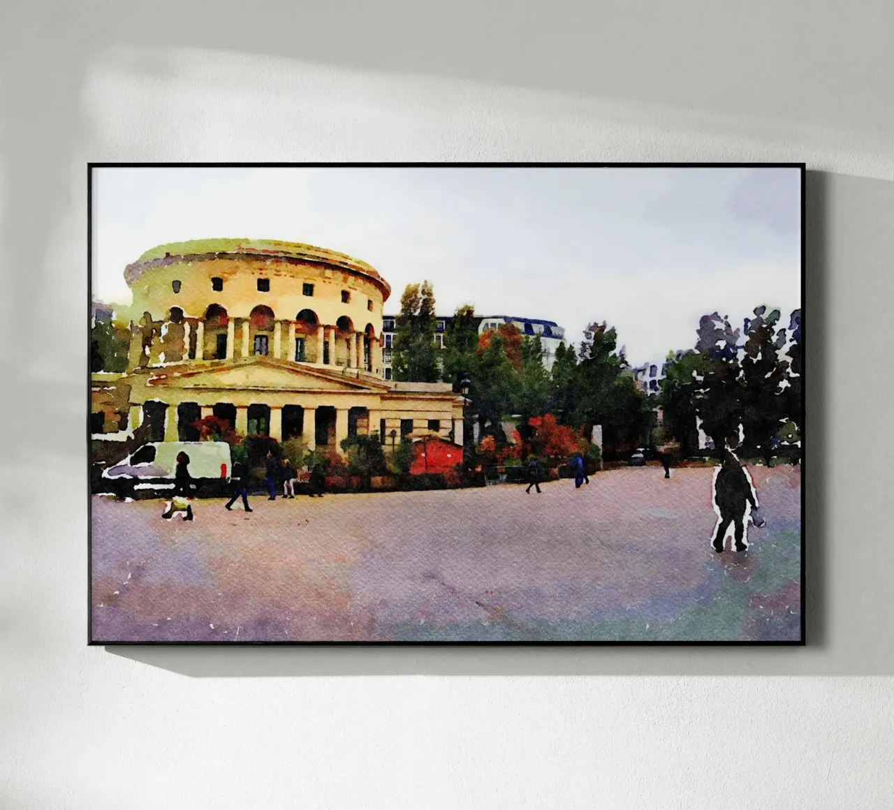 In Paris acrylic glass by Massimo Frascogna