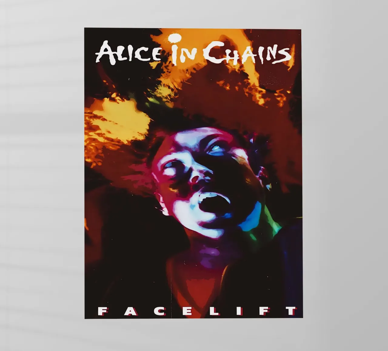 Alice in Chains band pellicola backlit da vanhesling