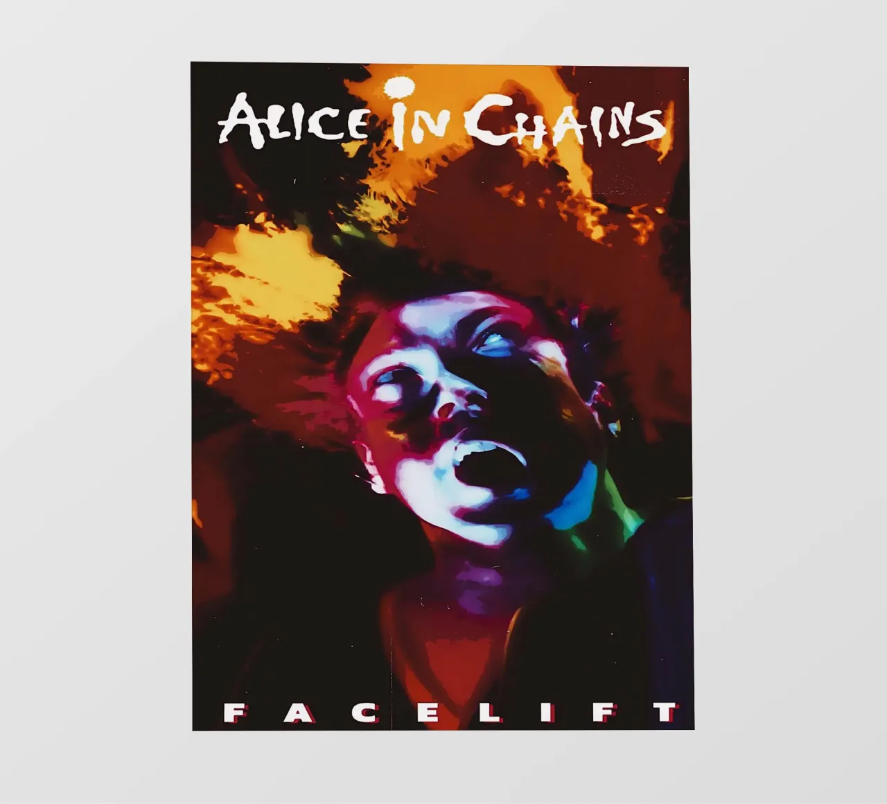 Groupe Alice in Chains bâche pvc de vanhesling