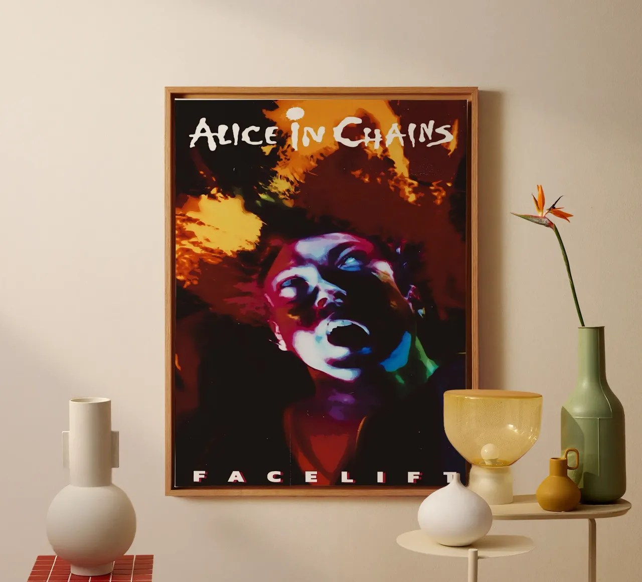Groupe Alice in Chains toile de vanhesling