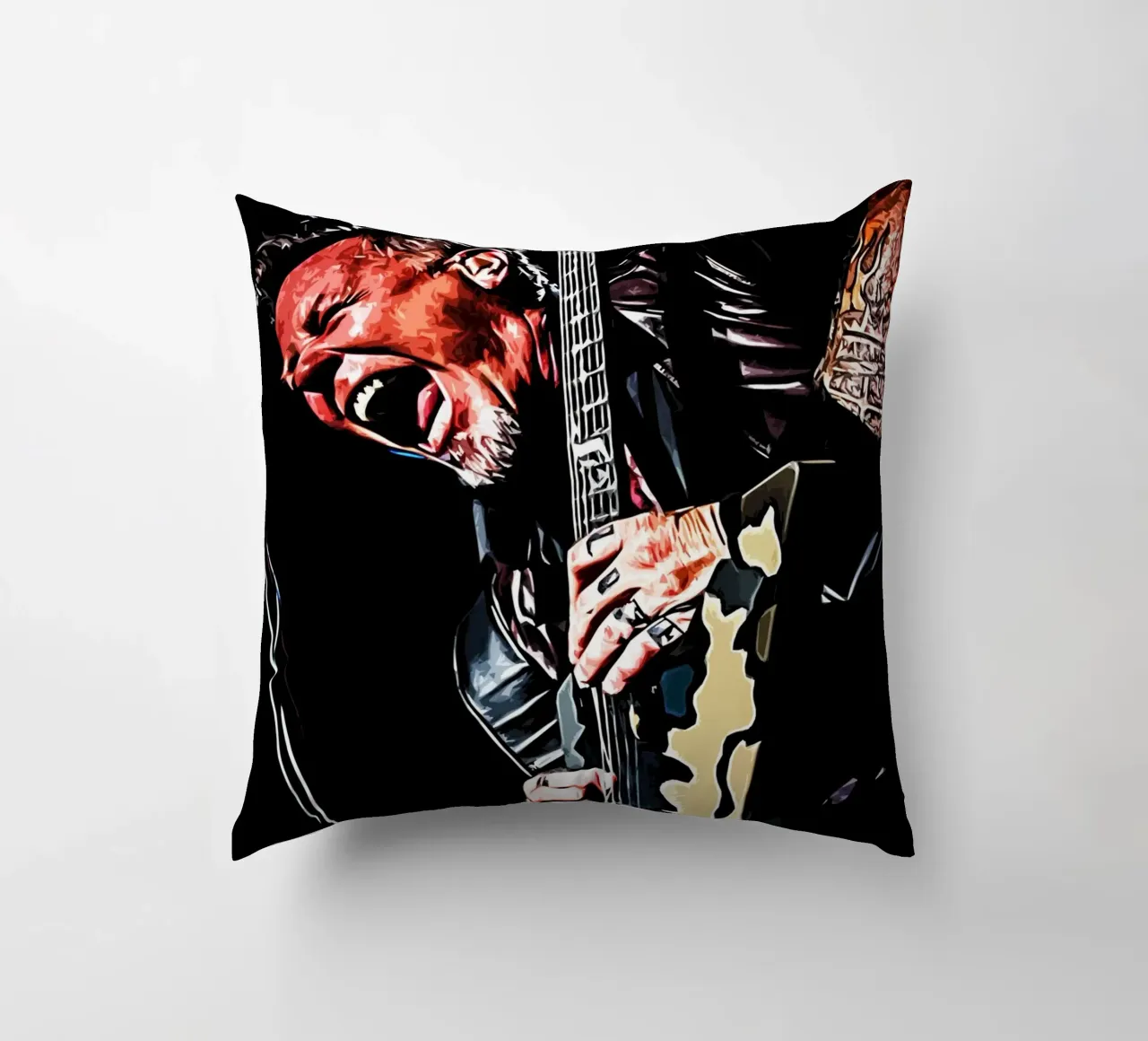 james hetfield metallichead cuscino da music soul