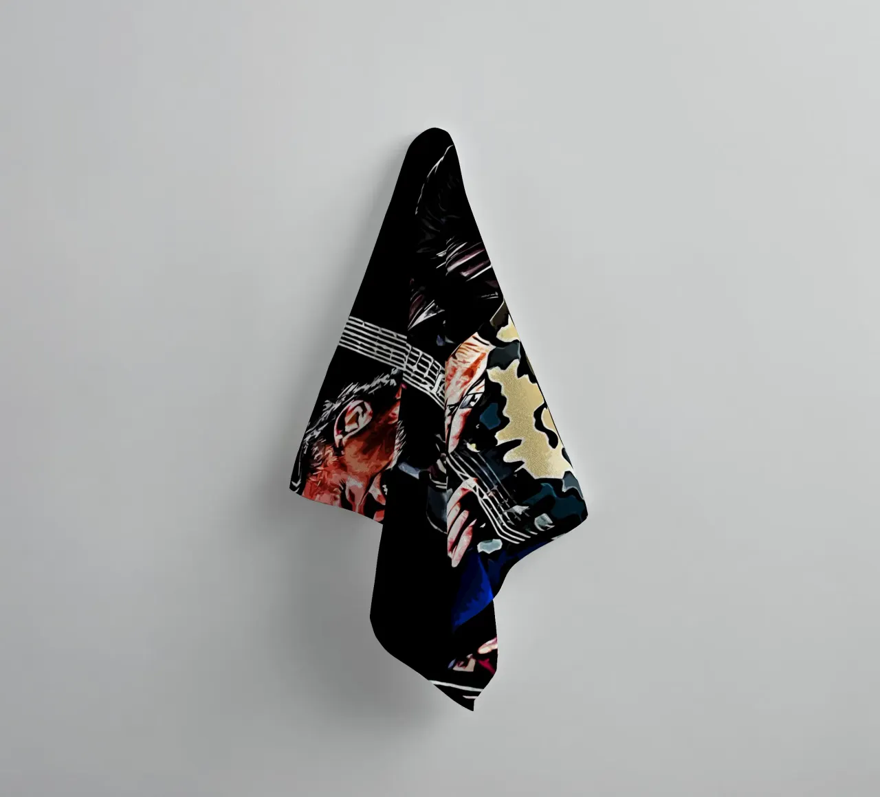 james hetfield metallichead asciugamano da bagno da music soul