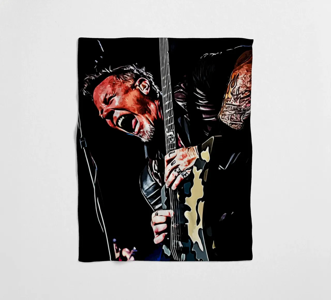 james hetfield metallichead coperta in pile da music soul