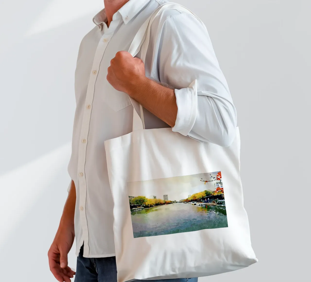 In Paris tote bag by Massimo Frascogna