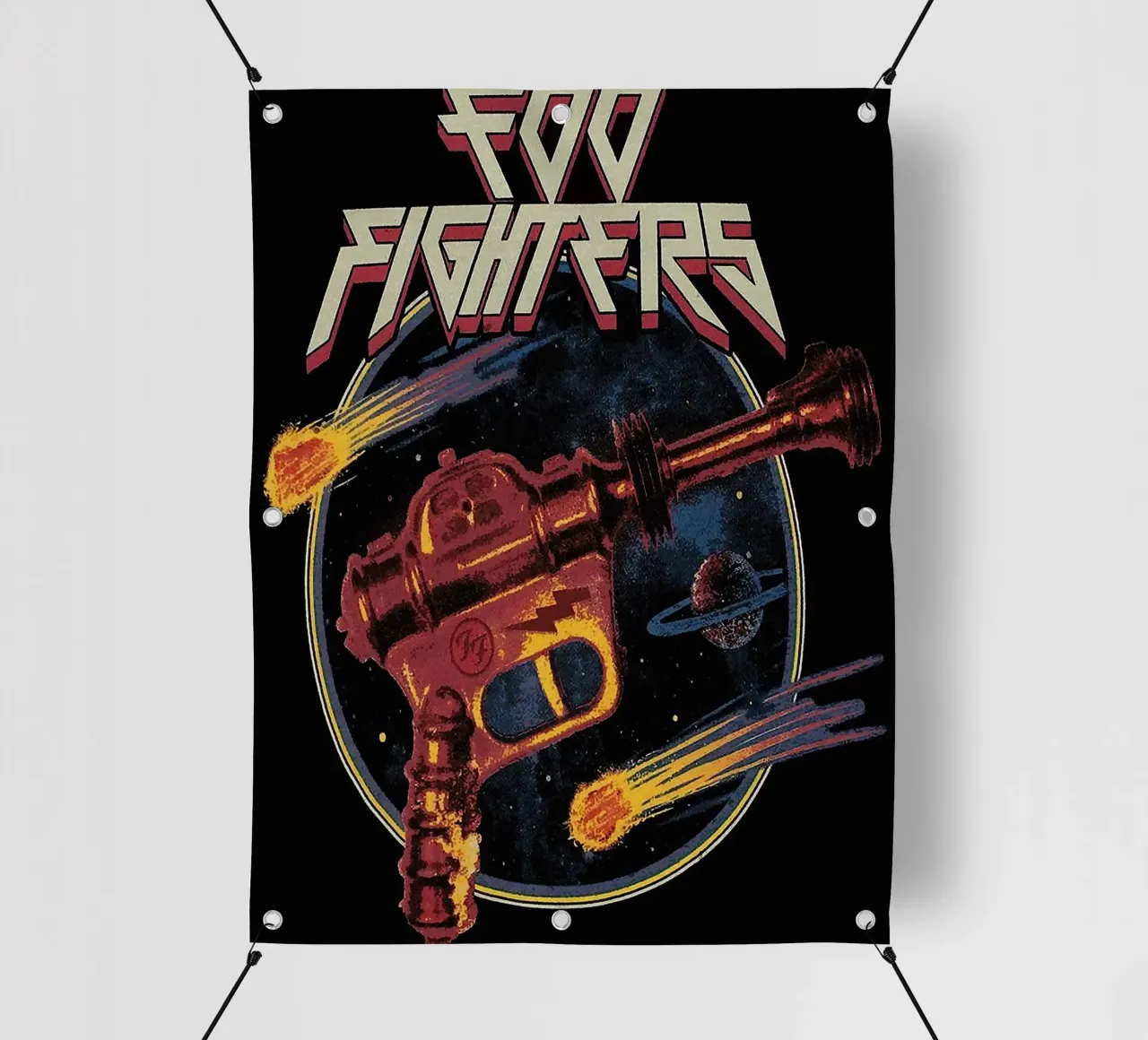 Il gruppo dei Foo Fighters telo in pvc da vanhesling