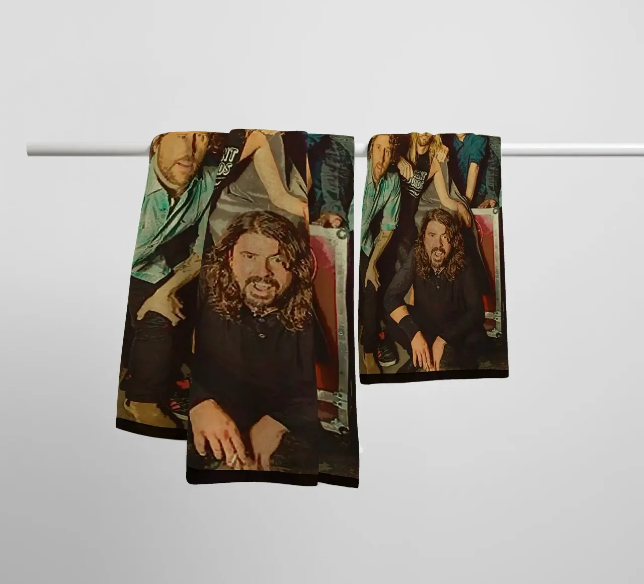 Le groupe Foo Fighters serviette de bain de vanhesling