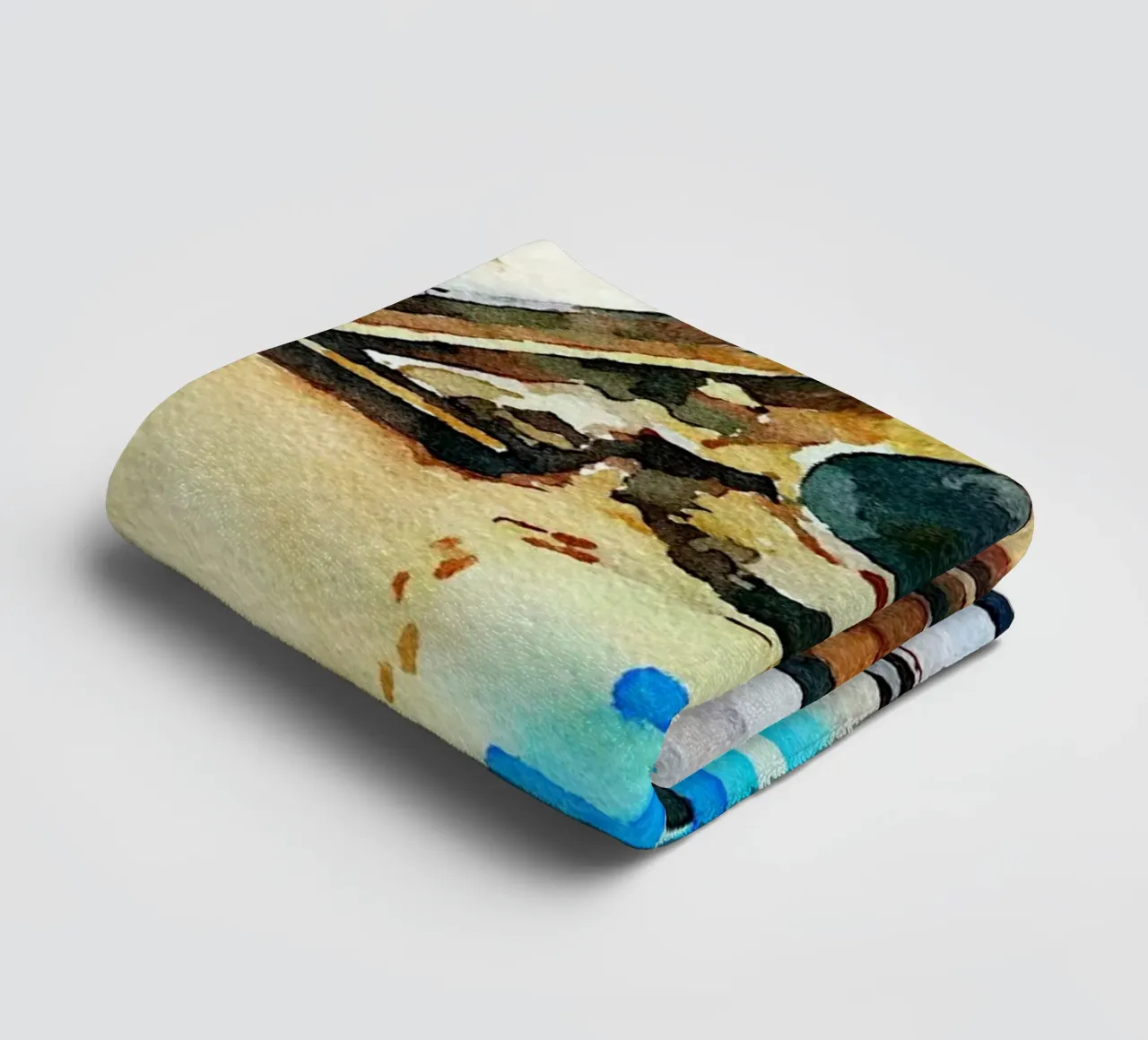 In Paris towel by Massimo Frascogna