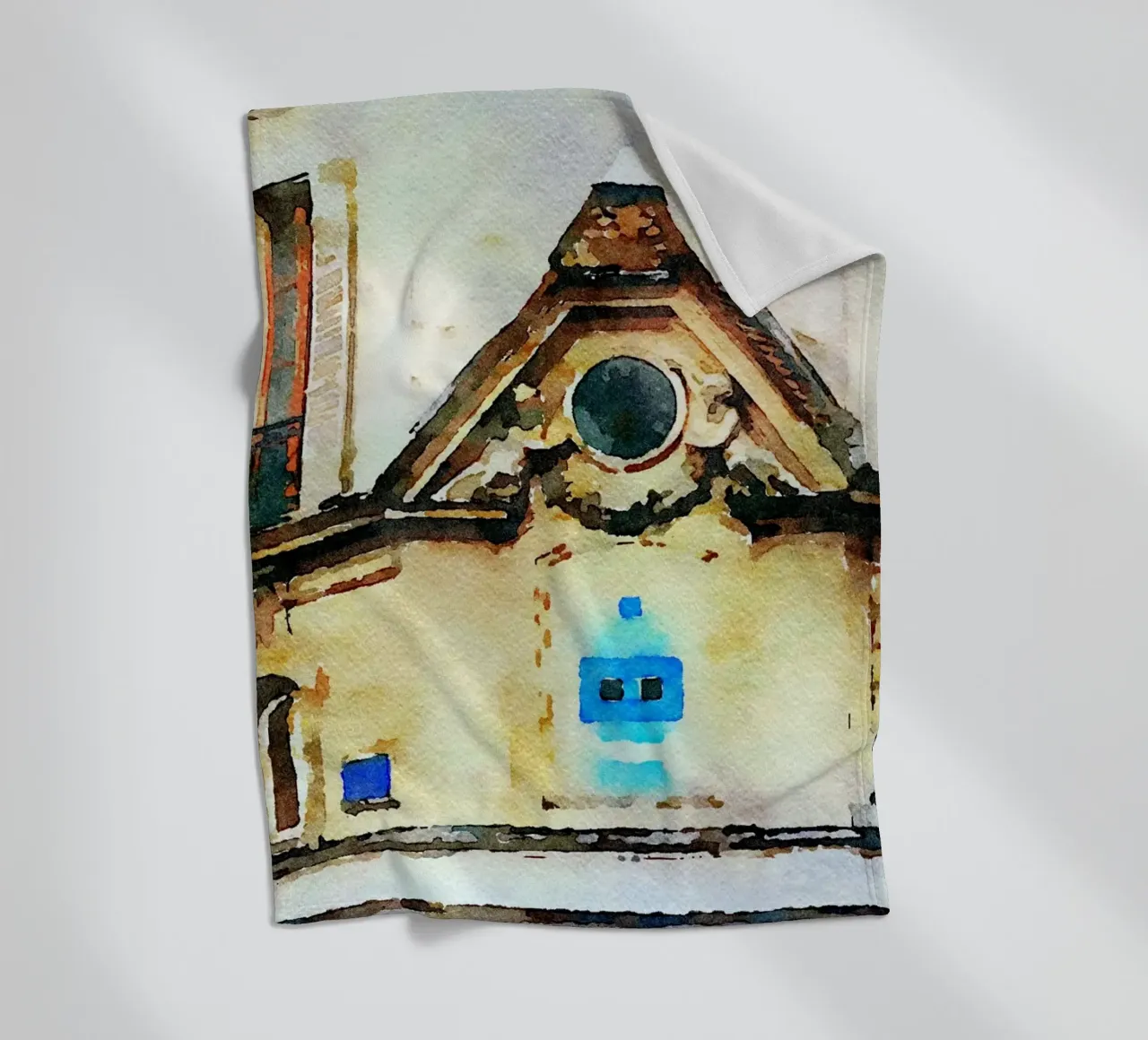 In Paris fleece blanket by Massimo Frascogna