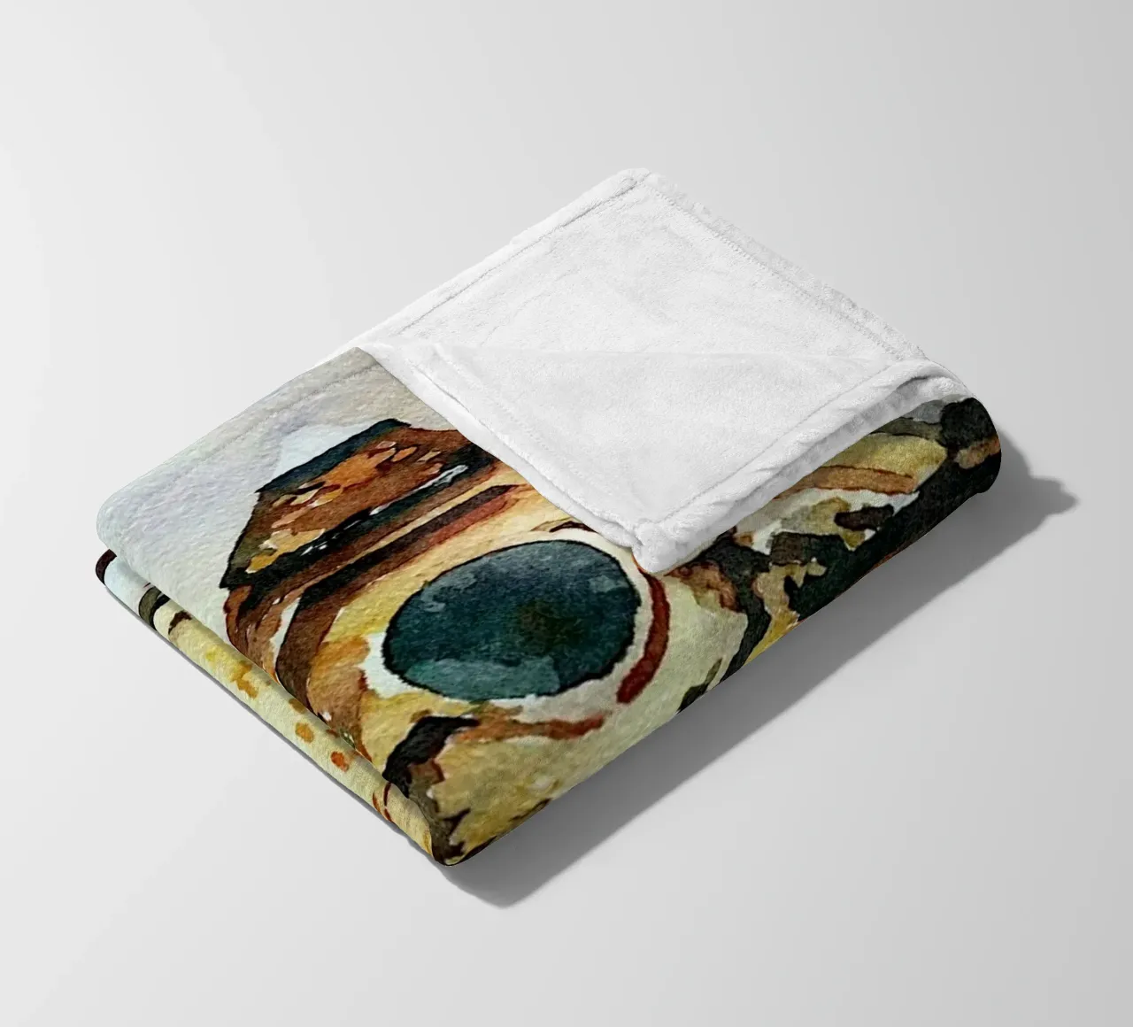 In Paris fleece blanket by Massimo Frascogna