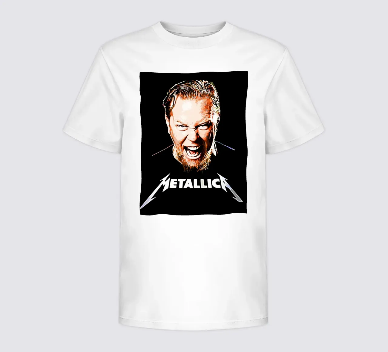 James Hetfield Metallica 1 Arte t-shirt bambini da music soul