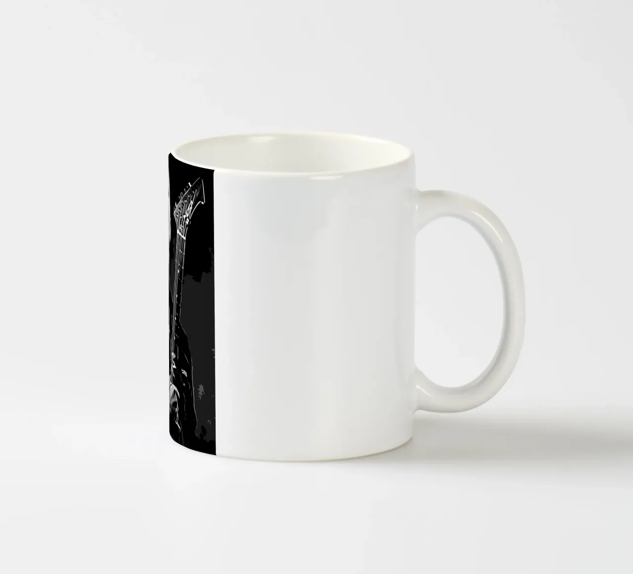 James Hetfield Metallichead band music 7 Art ceramic mug by music soul