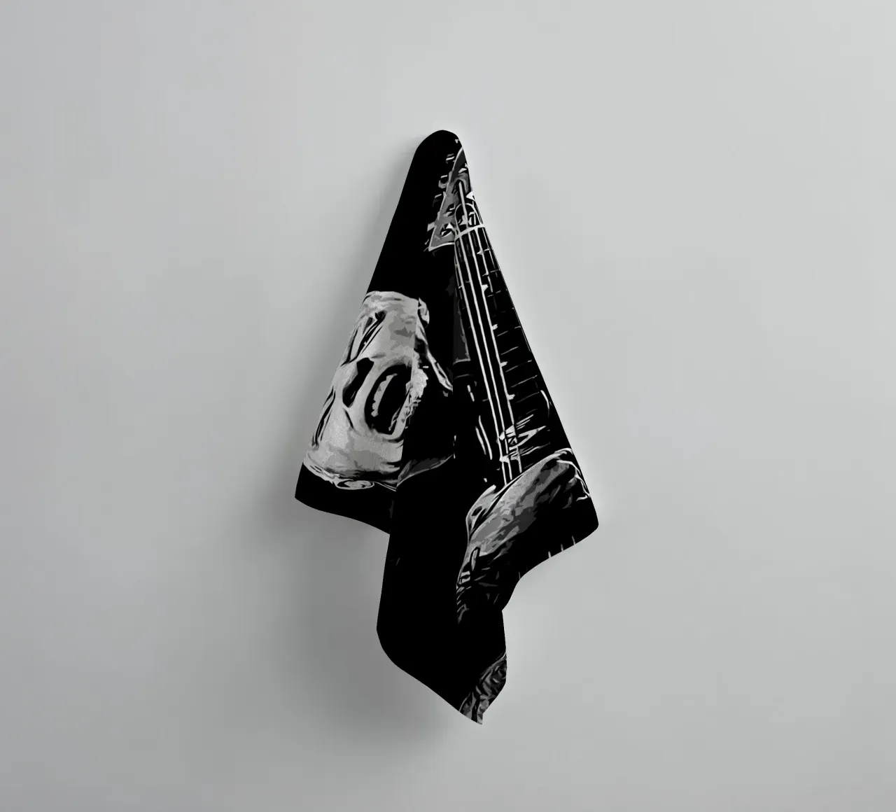 James Hetfield Metallichead groupe musique 7 Art serviette de bain de music soul