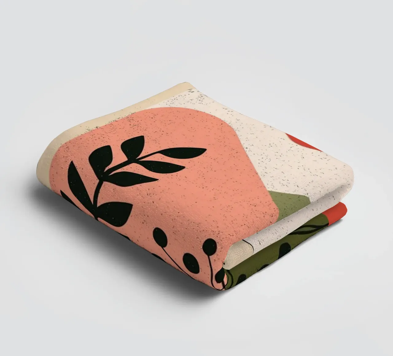 Abstract Archway Landscape - Boho Desert Scene towel by vintagepod