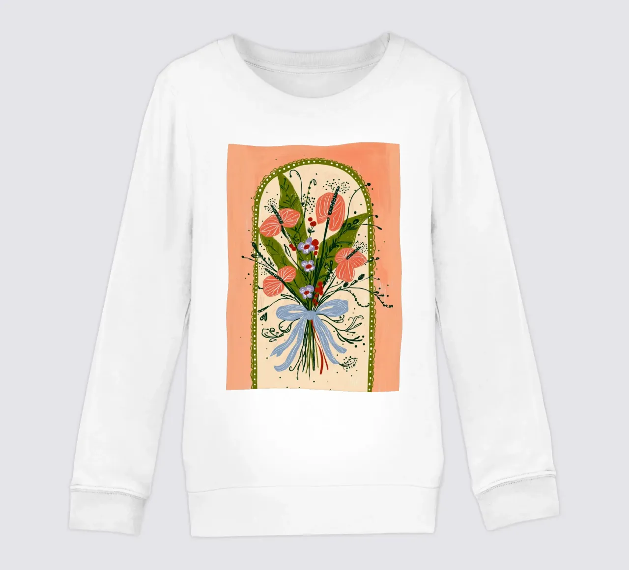 Bouquet di Anthurium Boho - Archway Floral Art felpa bambino da vintagepod
