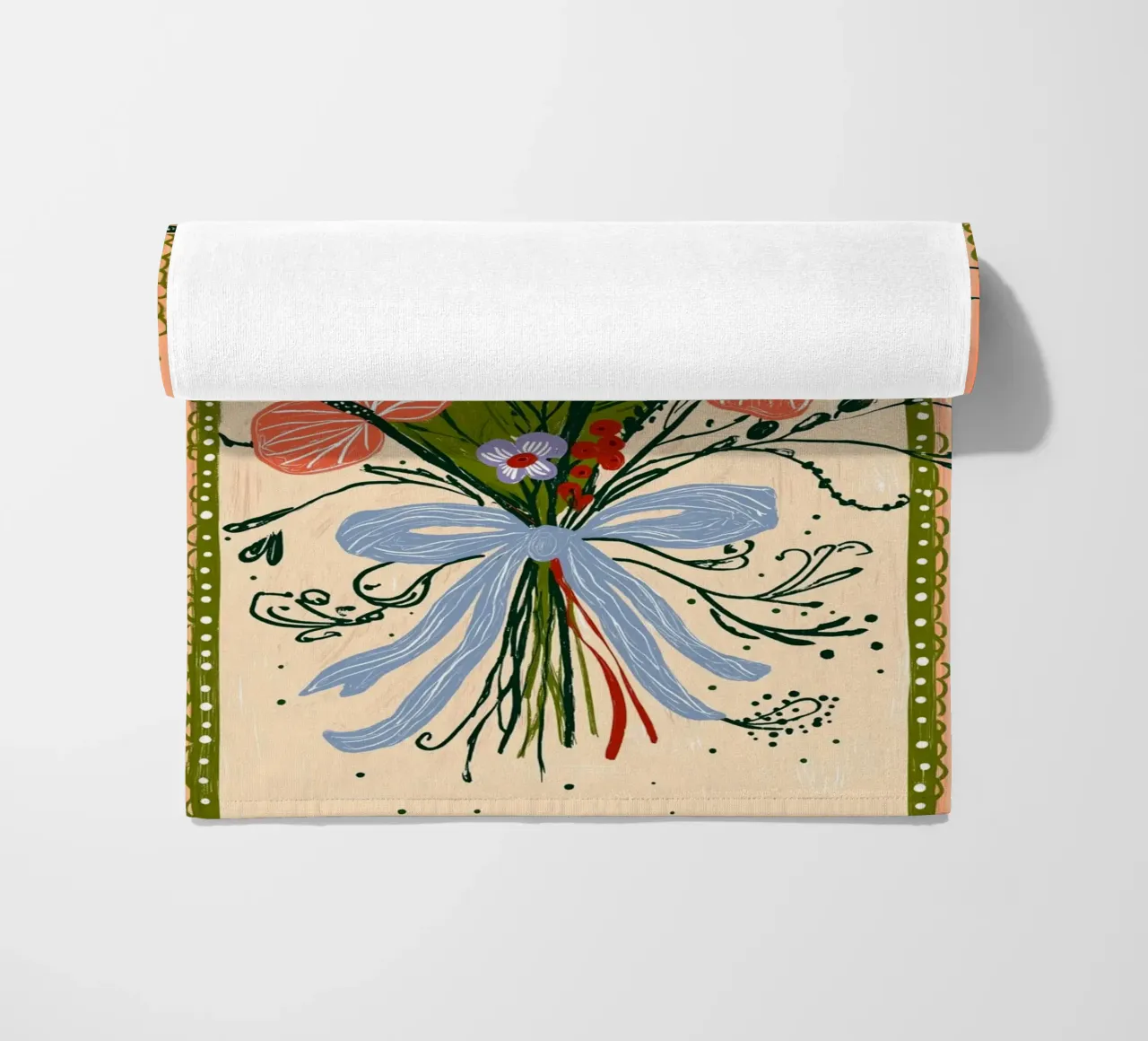 Bouquet di Anthurium Boho - Archway Floral Art telo mare da vintagepod