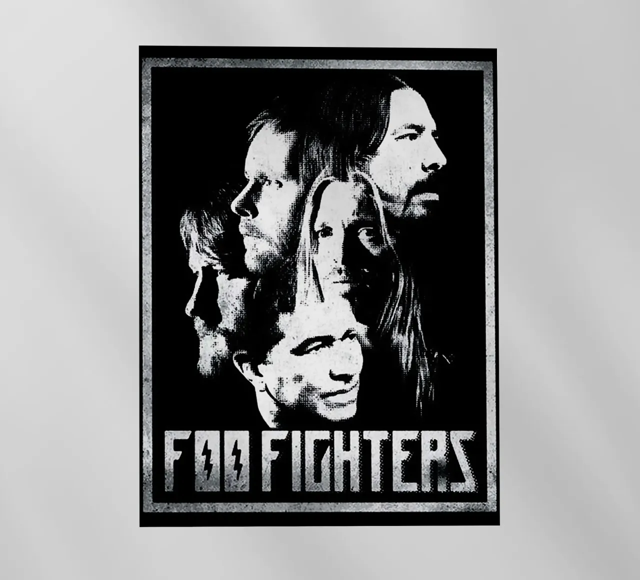 Il gruppo dei Foo Fighters pellicola backlit da vanhesling