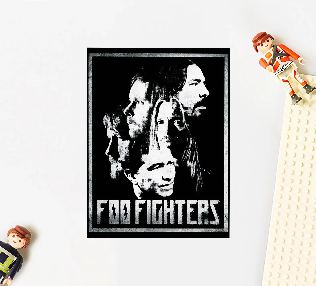 Le groupe Foo Fighters autocollant de vanhesling