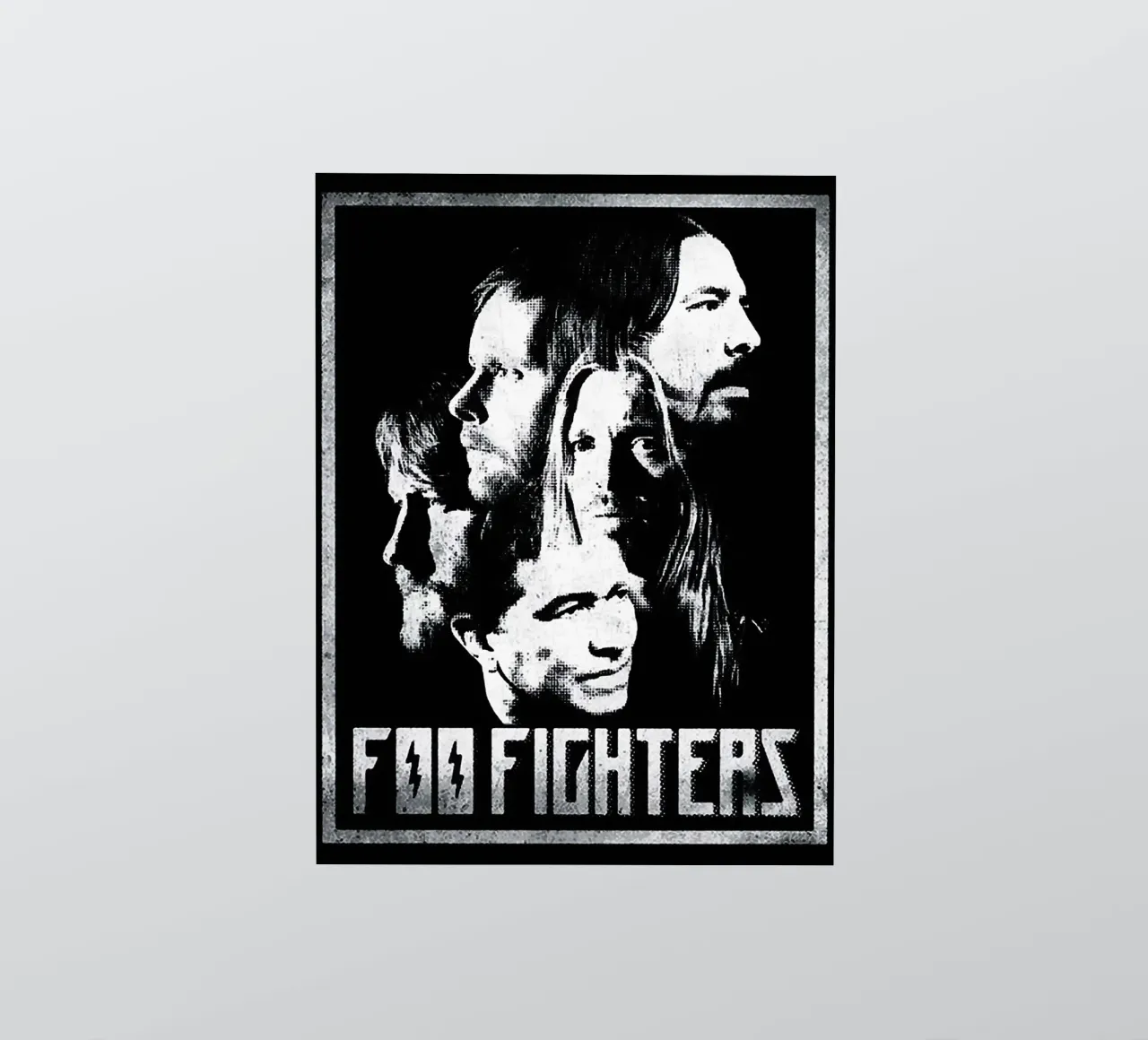 Le groupe Foo Fighters autocollant de vanhesling